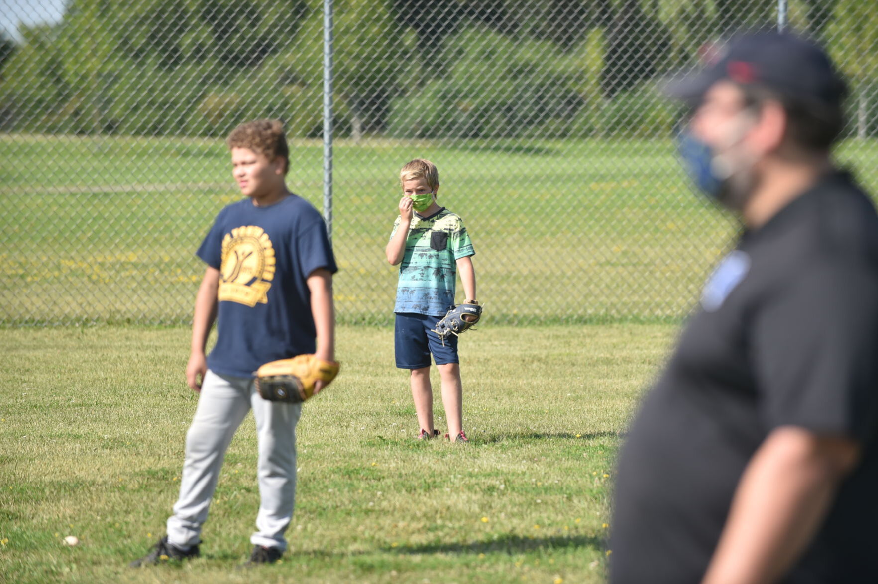 Ready for fly balls